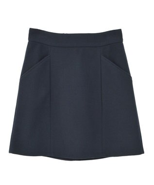 AMERICAN HOLIC メルトン風タイトミニスカート Navy