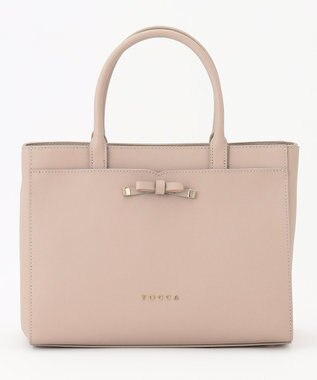 TOCCA 【WEB限定】PRIMULA PETAL LEATHERTOTE トートバッグ ベージュ系