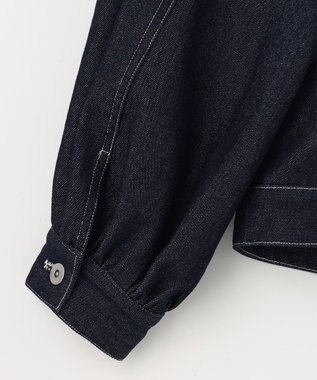 Feroux 【洗える】デニム ジャケット ネイビー系