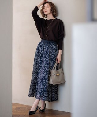 23区 【VIOLAd'ORO】イタリアンWフェイスレザー トートバッグ ベージュ系