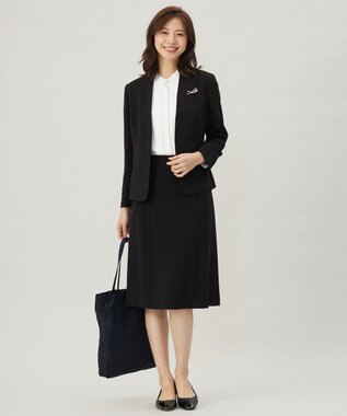 J.PRESS LADIES ハーフリボン ブローチ ゴールド系