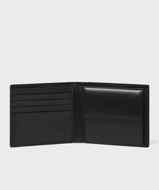 Paul Smith コンビネーション 2つ折り財布 ブラック