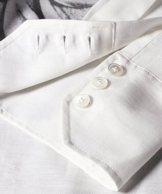 Paul Smith Daisy プリント 長袖シャツ ホワイト