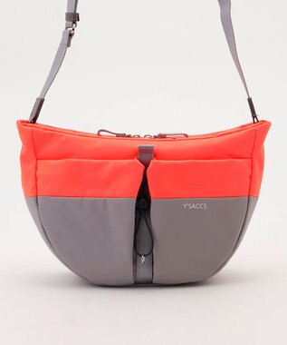 Y'SACCS Y’SACCS×SHIHO　COLONE(コロン）コンビカラーショルダーバッグ オレンジ