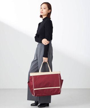 Y'SACCS トラベル ホライズンボストン ダークレッド