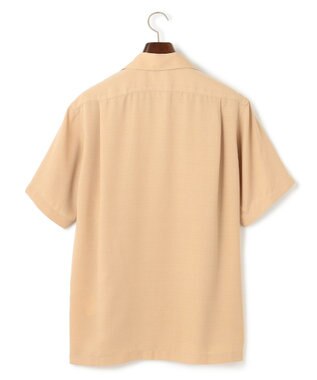 J.PRESS MEN 【WEB・一部店舗限定】リネンライク オープンカラーシャツ ベージュ系