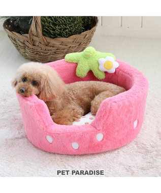犬 ベッド おしゃれ カドラー 47 cm いちご 犬 猫 ベッド マット 小型犬 介護 おしゃれ かわいい ふわふわ あごのせ ネット限定 Pet Paradise ファッション通販 公式通販 オンワード クローゼット