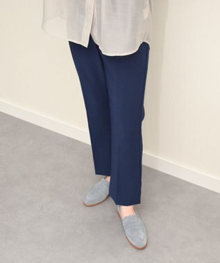 INTER-CHAUSSURES 【ANGEL ALARCON】ラウンドトウベーシックローファー ブルースウェード