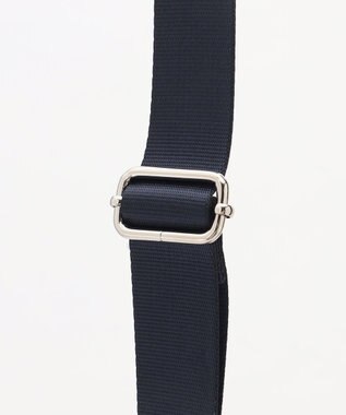 Y'SACCS ドットジャガードポシェット ネイビー