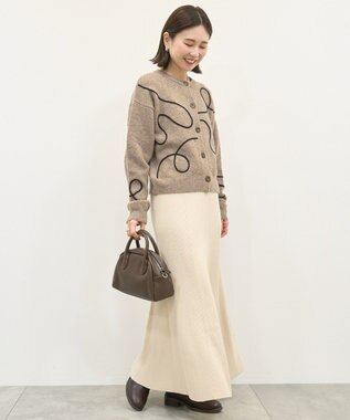 AMERICAN HOLIC リブマーメイドスカート Ivory