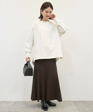 AMERICAN HOLIC リブマーメイドスカート Brown