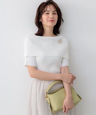 組曲 【好評につき追加予約・2SET】ツインスターパールブローチ ゴールド系