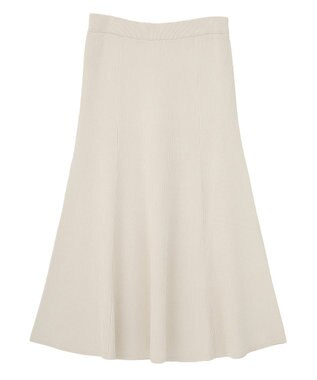 AMERICAN HOLIC リブマーメイドスカート Ivory