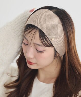 earth music&ecology リブニットターバン