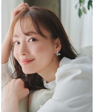 Tiaclasse 【安田美沙子さん着用・金属アレルギー対応】バタフライモチーフピアス シルバーピアス