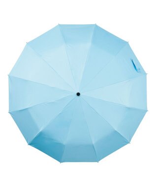 MOONBAT 【遮光100％/超軽量/耐久性】マジで軽い傘 晴雨兼用 折りたたみ日傘 マジカルテックプロテクション Tough 12 rib 55cm ペールスカイ