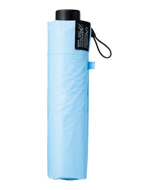 MOONBAT 【遮光100％/超軽量/耐久性】マジで軽い傘 晴雨兼用 折りたたみ日傘 マジカルテックプロテクション Tough 12 rib 55cm ペールスカイ