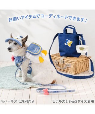 PET PARADISE ディズニー ドナルドダック リュックハーネス ＳＳ ホワイト×ブルー