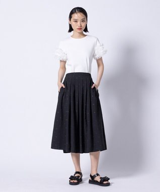 TOCCA 【星風まどかコラボ】DOT GARLAND Tシャツ アイボリー系