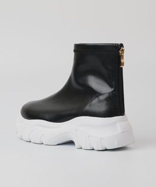 BONTRE 【PRECIEUX JOUET/プレシュウジュエ】ストレッチスニーカーブーツ ブラック