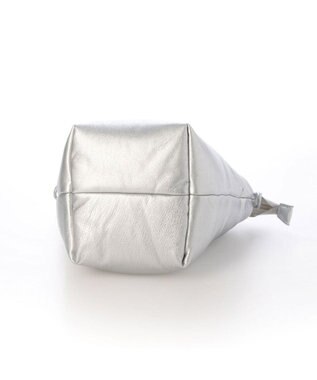UNBILLION カシュカシュ cachecache / ポーチ付きパファーミニトートバッグ シルバー