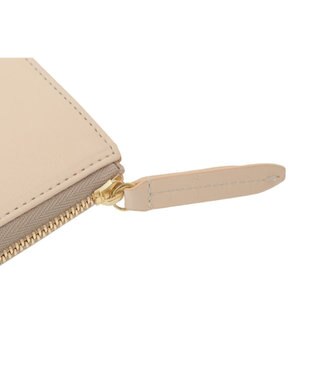 genten ピア  ミニ財布 アイボリー