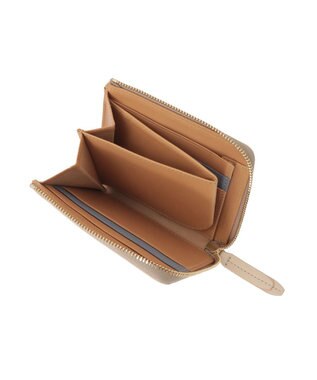 genten ピア  ミニ財布 アイボリー