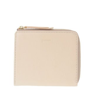 genten ピア  ミニ財布 アイボリー