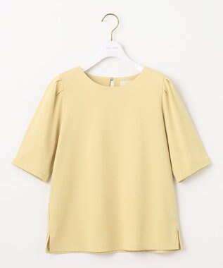 ANY SIS L 【UVカット・接触冷感・撥水・汗ジミ防止】プレーティングジャージー タックスリーブ カットソー イエロー