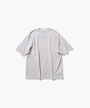 ATON FRESCA KNIT | ハーフスリーブプルオーバー - UNISEX GRAY