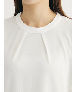 Green Parks 袖ジャガードドッキングプルオーバー Off White