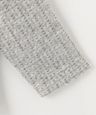 JOSEPH ABBOUD 【軽量/保温性】ウールミックスボアフリース ブルゾン ライトグレー系