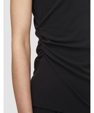 JOSEPH 【洗える】クレープジャージー　ノースリーブトップス Black