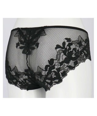 une nana cool リボンブラレース　総レースショーツ BL