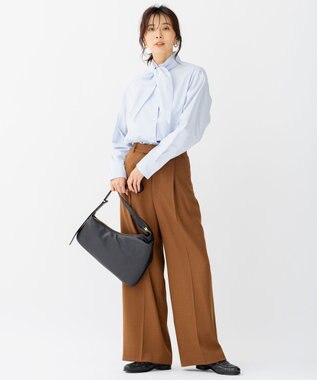 23区 ORSETTO 変形 ショルダー バッグ ブラック系