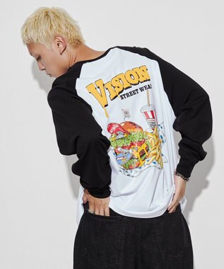 WEGO VISIONジャンクフードラグランLST ホワイト