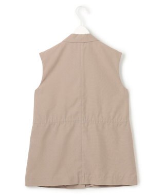 ICB L 【一部カラーのみ接触冷感・洗える】UnleashLite ジレ クリームブラウン系