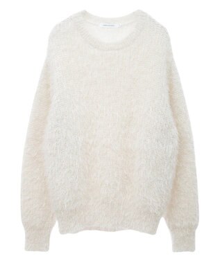 AMERICAN HOLIC フェザーゆるニットプルオーバー Ivory