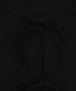 WEGO キャミドッキングカーデトップス ブラック