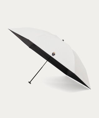 MOONBAT 【遮光率100％/遮熱/UV/軽量】POLO RALPH LAUREN（ポロ ラルフローレン）晴雨兼用日傘  ポロベア 折りたたみ傘 ユニセックス オフホワイト