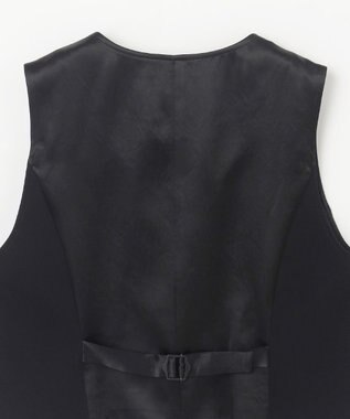 GRACE CONTINENTAL トリアセショートジレ ブラック