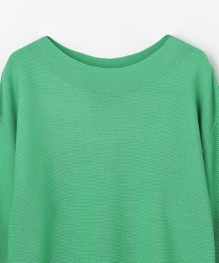 ANY アクリルガーターニット グリーン