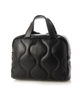 UNBILLION kakatoo シンセティックレザーキルトスクエアショルダー ブラック