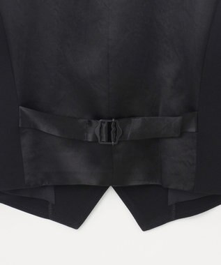 GRACE CONTINENTAL トリアセショートジレ ブラック