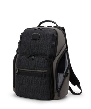 TUMI ALPHA BRAVO 「サーチ」バックパック ブラック ジオメトリック