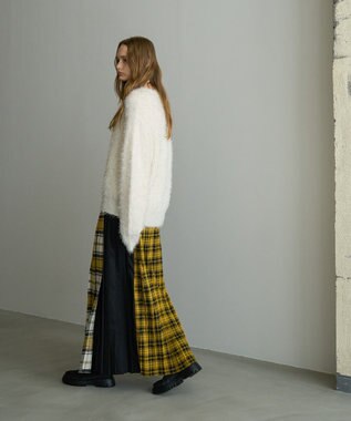 AMERICAN HOLIC フェザーゆるニットプルオーバー Ivory