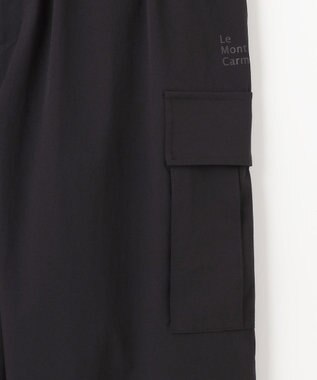 SHARE PARK MENS 【撥水・UVカット・ストレッチ・軽量 】ナイロンカーゴパンツ（Lサイズ） ブラック系