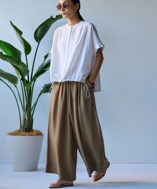 23区 【見上愛さん着用/Oggi・CanCam掲載】ポインテッド Tストラップ サンダル ゴールド系