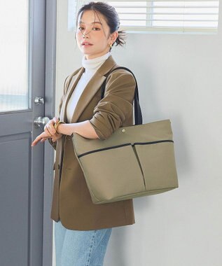 TOPKAPI 【Breath TOPKAPI】Roughly ラフリー A4 トートバッグ グレージュ