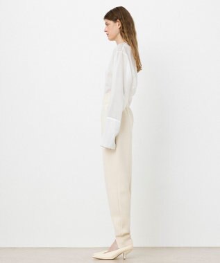 NAVE 【ReNAVE・洗える】スムースニット パンツ ホワイト系